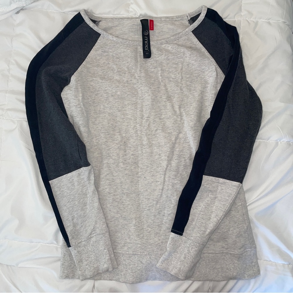 MPG Crewneck with color block sleeves